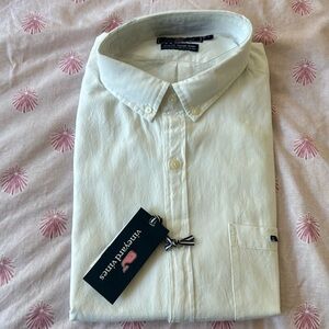 NWT Vineyard Vines Slim Tucker Stretch Long Sleeve Button Down Shirt